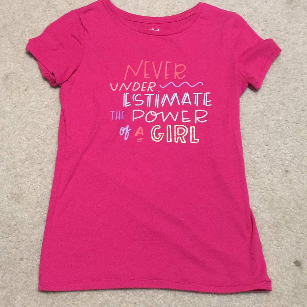Girl’s Cat & Jack pink tee